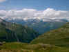 Aussicht vom Nufenen ins Wallis (44585 Byte)